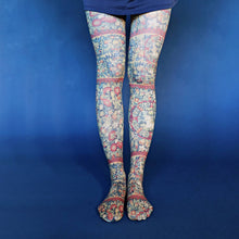 Load image into Gallery viewer, "The Unicorn" Printed Art Tights