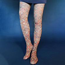 Load image into Gallery viewer, "Murcia Carpet" Printed Art Tights