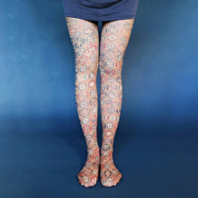 Load image into Gallery viewer, "Murcia Carpet" Printed Art Tights
