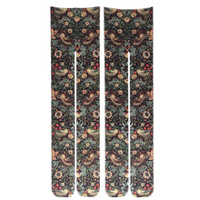 Load image into Gallery viewer, "Strawberry Thief" Printed Art Tights