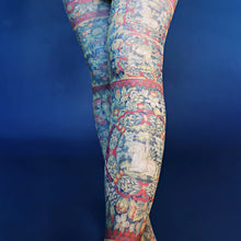 Load image into Gallery viewer, "The Unicorn" Printed Art Tights