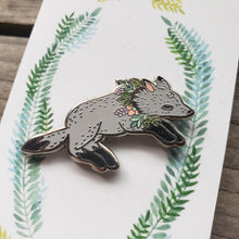 Load image into Gallery viewer, Wolf Beastie Enamel Pin