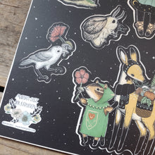 Load image into Gallery viewer, Dark Mage Vinyl Sticker Sheet