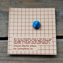 Load image into Gallery viewer, Butter Cookie Sewing Kit Enamel Pin