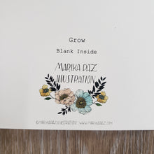 Load image into Gallery viewer, "You Help Me Grow" Greeting Card