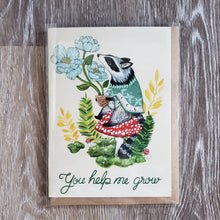 Load image into Gallery viewer, "You Help Me Grow" Greeting Card