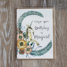 Load image into Gallery viewer, "Hope Your Birthday Is Magical" Greeting Card