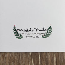 Load image into Gallery viewer, "Let's Go Away to the Woods" Greeting Card