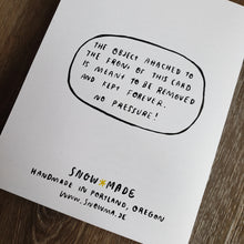 Load image into Gallery viewer, "Someone in Oregon Loves You" Wooden Magnet + Greeting Card