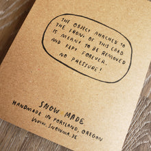Load image into Gallery viewer, "You Are Magic" Mushroom Wooden Magnet + Greeting Card