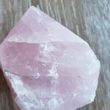 Load image into Gallery viewer, Large Rose Quartz Crystal Point