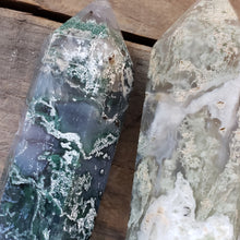 Load image into Gallery viewer, Moss Agate Obelisks