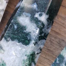 Load image into Gallery viewer, Moss Agate Obelisks
