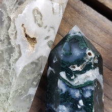 Load image into Gallery viewer, Moss Agate Obelisks