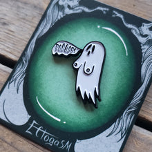 Load image into Gallery viewer, "Boooobs" Ghost Enamel Pin