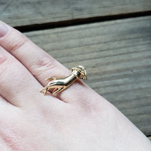 Load image into Gallery viewer, Idle Hand Brass Ring