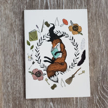 Load image into Gallery viewer, Magic Student Fox Greeting Card