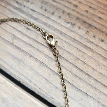 Load image into Gallery viewer, Tiny Embroidered Amanita Mushroom Necklace
