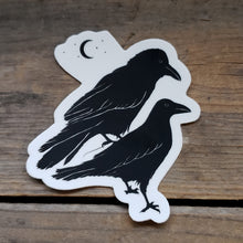 Load image into Gallery viewer, Celestial Ravens Vinyl Sticker