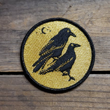 Load image into Gallery viewer, Celestial Ravens Iron-On Patch