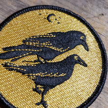Load image into Gallery viewer, Celestial Ravens Iron-On Patch