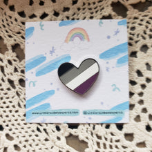Load image into Gallery viewer, Ace Heart Enamel Pin