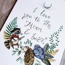 Load image into Gallery viewer, "To the Moon and Back" Greeting Card