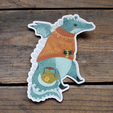 Load image into Gallery viewer, Cozy Dragon Vinyl Sticker