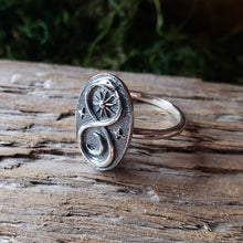 Load image into Gallery viewer, Sterling Silver Infinity Snake Ring