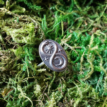 Load image into Gallery viewer, Sterling Silver Infinity Snake Ring