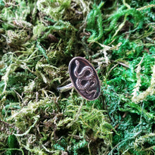 Load image into Gallery viewer, Sterling Silver Snake Relief Ring