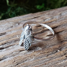 Load image into Gallery viewer, Sterling Silver Cicada Ring