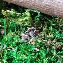 Load image into Gallery viewer, Sterling Silver Chanterelle Mushroom Ring