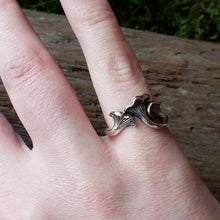 Load image into Gallery viewer, Sterling Silver Chanterelle Mushroom Ring