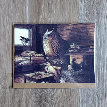 Load image into Gallery viewer, Cabin Roost Greeting Card