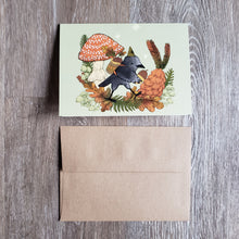 Load image into Gallery viewer, Forager Raven Greeting Card