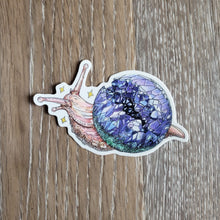 Load image into Gallery viewer, Crystal Ball Snail Vinyl Sticker