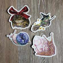 Load image into Gallery viewer, Frog Witch Vinyl Sticker