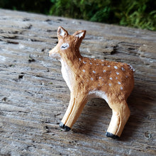 Load image into Gallery viewer, Handmade Woodland Fawn Brooch