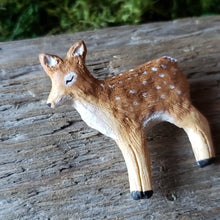 Load image into Gallery viewer, Handmade Woodland Fawn Brooch
