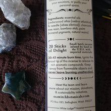 Load image into Gallery viewer, "White Lodge" Cedarwood and Fir Incense