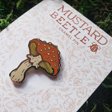 Load image into Gallery viewer, Amanita Mushroom Enamel Pin