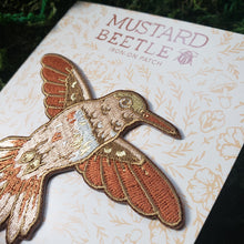 Load image into Gallery viewer, Hummingbird Iron-On Patch