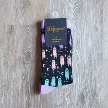 Load image into Gallery viewer, Rainbow Ghosts Crew Socks