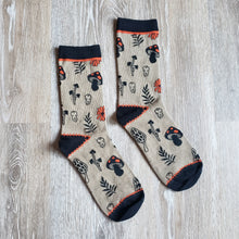 Load image into Gallery viewer, Mushrooms & Murder Crew Socks