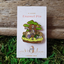 Load image into Gallery viewer, Library Tree Enamel Pin