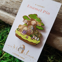 Load image into Gallery viewer, Library Tree Enamel Pin