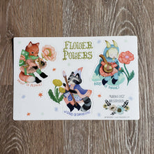 Load image into Gallery viewer, Party of Flowers Vinyl Sticker Sheet