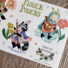 Load image into Gallery viewer, Party of Flowers Vinyl Sticker Sheet