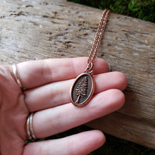Load image into Gallery viewer, "Not All Those Who Wander Are Lost" Copper Necklace